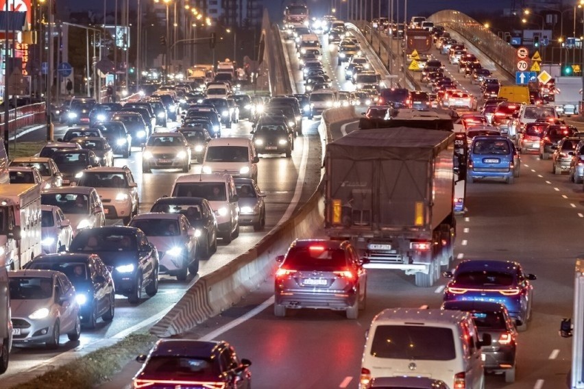 Kraków jest drugim najbardziej zakorkowanym miastem w Polsce...