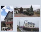 Silny wiatr zniszczył 24 domy na terenie powiatu brodnickiego
