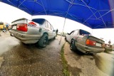 Miłośnicy samochodów BMW i driftingu spotkali sie w Wyrazowie
