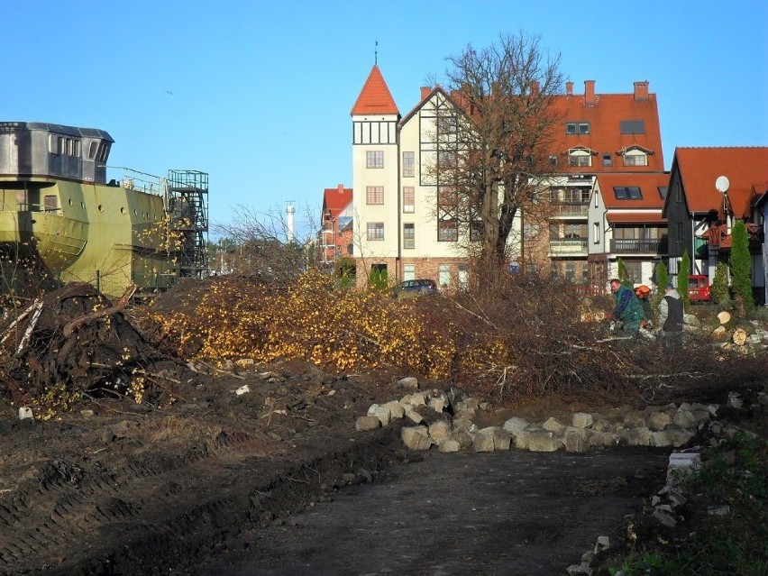 Rozpoczęły się prace budowlane na ulicy Portowej. Inwestycja...