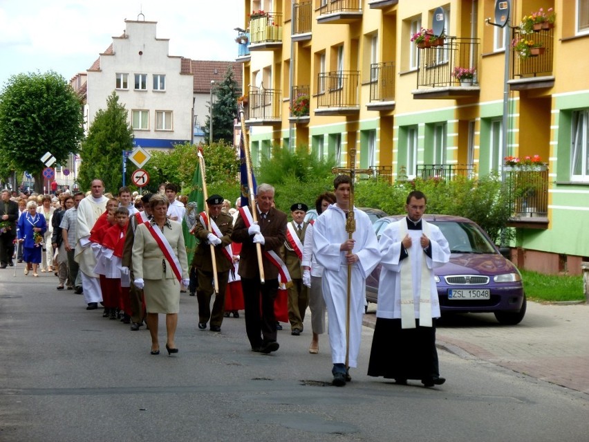 Sławno. Wierni z Parafii WNMP w Sławnie wzięli udział w procesji