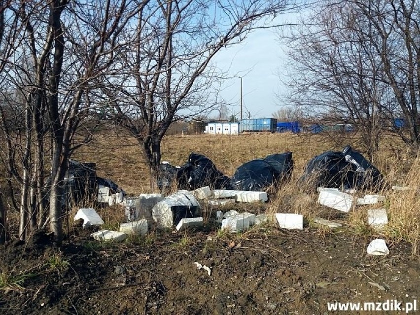 Plaga podrzucania śmieci w Radomiu. Kolejne odpady znalezione na ulicy Chorzowskiej