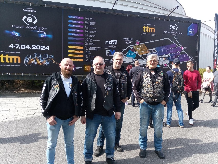 Motocykliści z Sieradza na Poznań Motor Show 2024