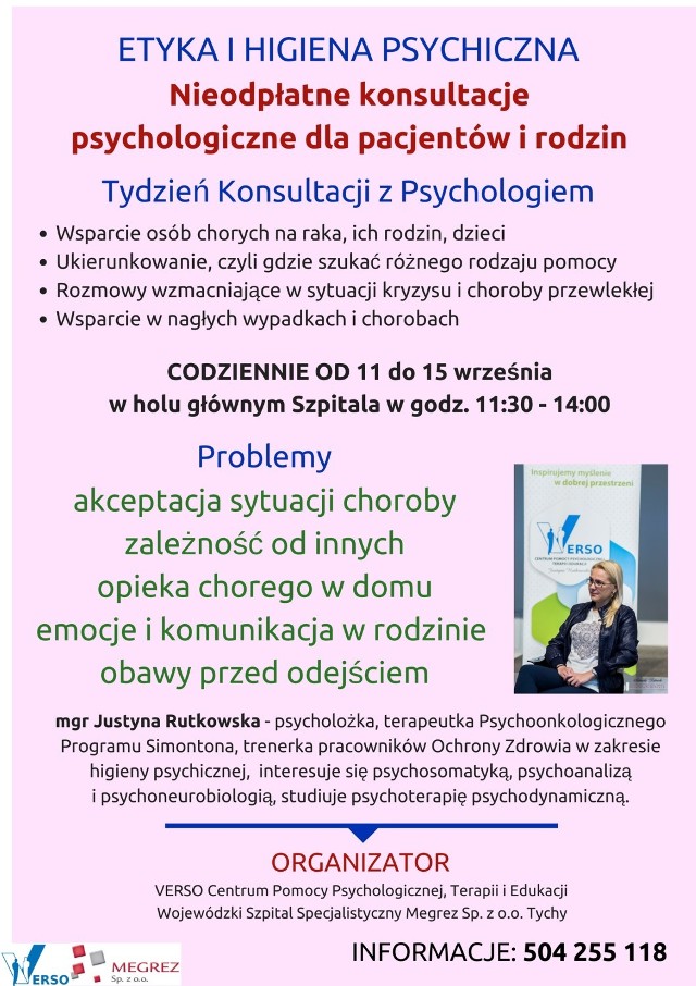 Tydzień konsultacji z psychologiem