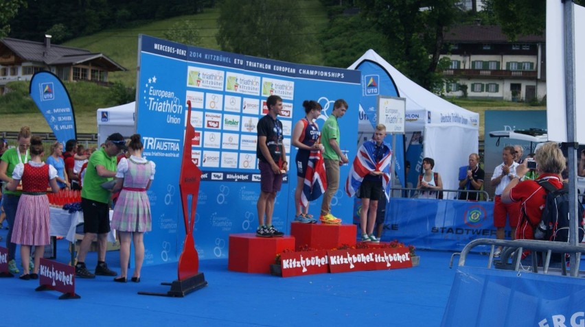 Kamil Magott wicemistrzem Europy w triathlonie