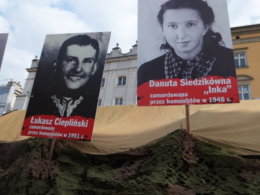 "Namiot Wyklętych" stanął w Warszawie 1 marca