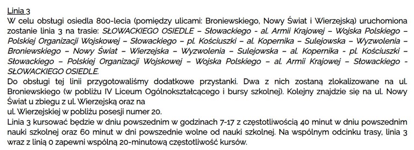 Duże zmiany w rozkładzie MZK w Piotrkowie od lutego. Nowa linia autobusowa dla mieszkańców
