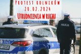 Protest rolników na drodze 70 między Skierniewicami a Łowiczem. Utrudniony będzie wjazd na A2