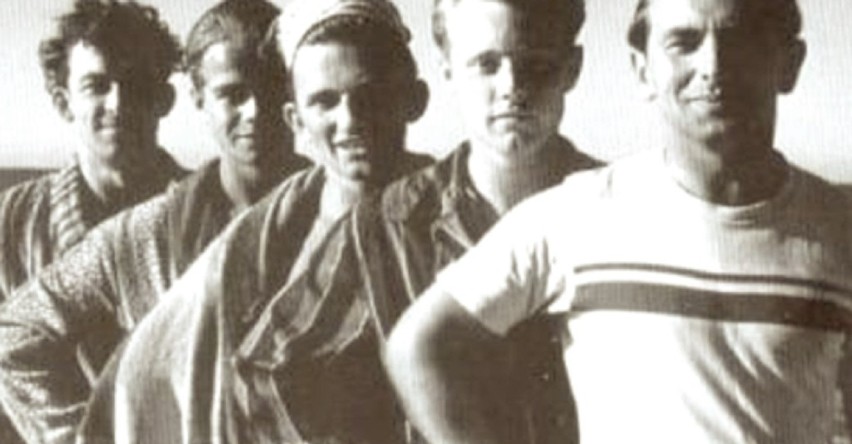 Na zdjęciu od lewej: Witold Dentox Sobociński, Andrzej...