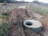 Trwa budowa kanalizacji sanitarnej w Rątach i Rybakach