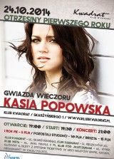 Kraków: Otrzęsiny I Roku PK z Kasią Popowską
