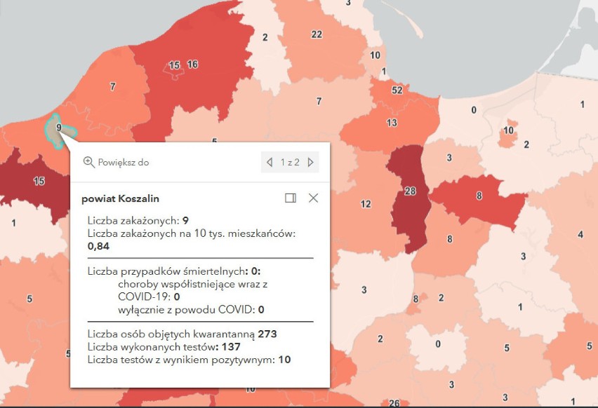 Zachodniopomorskie i pomorskie