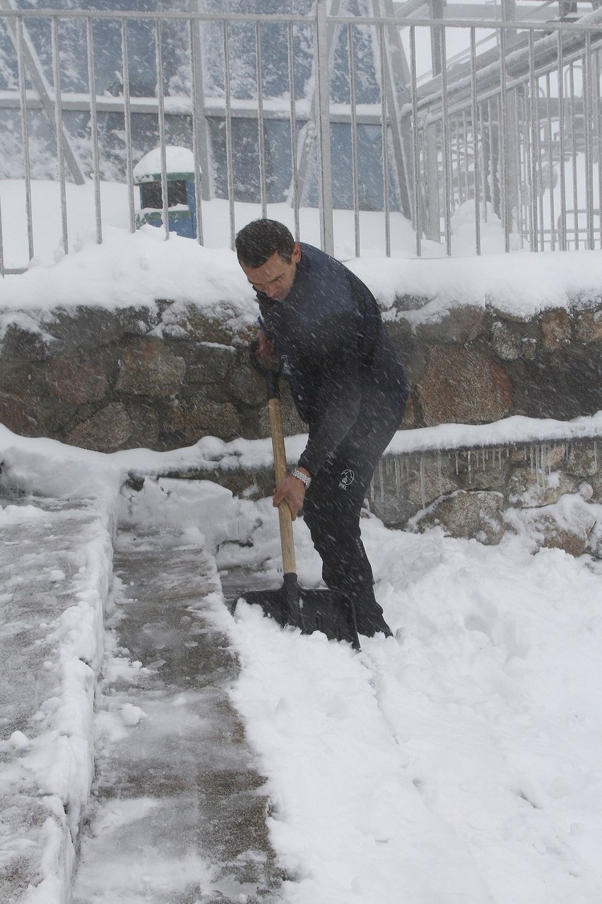 Tatry: w górach leży kilkanaście cm śniegu