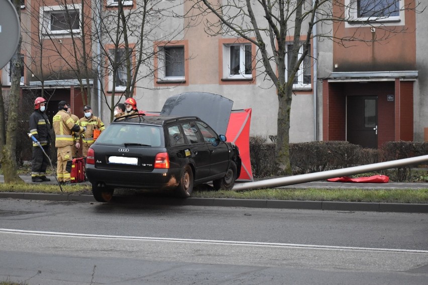 Do wypadku doszło w sobotę (9 stycznia) na ul. Poznańskiej w...