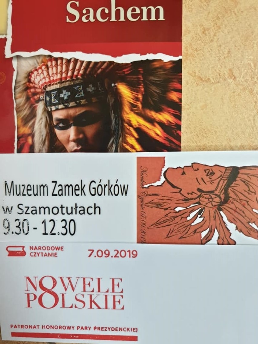 Szamotuły. Narodowe Czytanie na Zamku Górków 