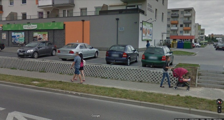 Biała Podlaska w obiektywie kamery Google Street View część druga. Sprawdź, czy rozpoznasz siebie bądź znajomych na zdjęciach!