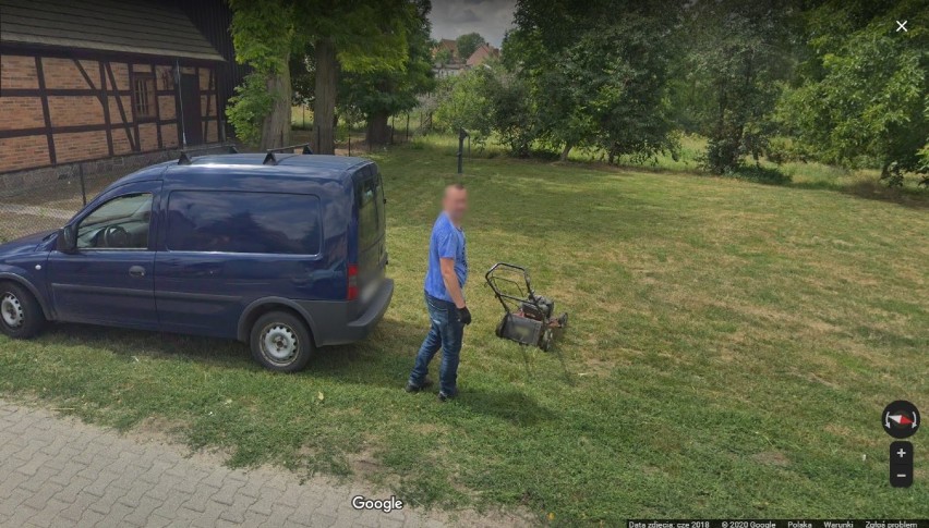 Gmina Dolsk w Google Street View