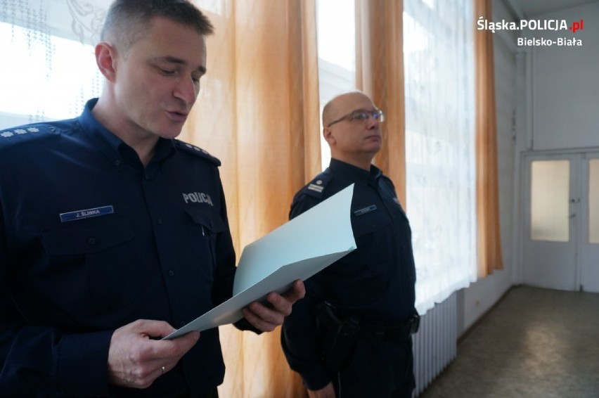Nowy komendant policji w Bielsku-Białej [ZDJĘCIA]