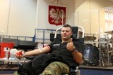 Funkcjonariusze KOSG oddali ponad 13 litrów krwi. Udana akcja