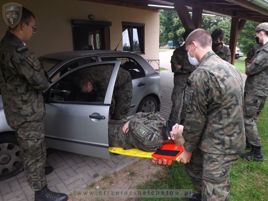 Strzelcy z Bełchatowa na kursie pierwszej pomocy przedmedycznej