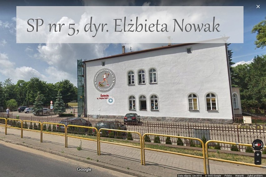 Elżbieta Nowak, dyrektor Szkoły Podstawowej nr 5 w Świeciu...