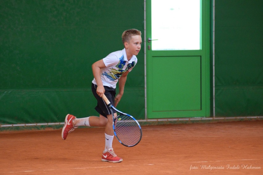 Turniej tenisowy skrzatów w Żarach [ZDJĘCIA,WIDEO]