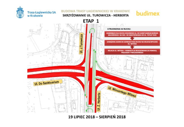 Tak od 19 lipca będzie wyglądała organizacja ruchu