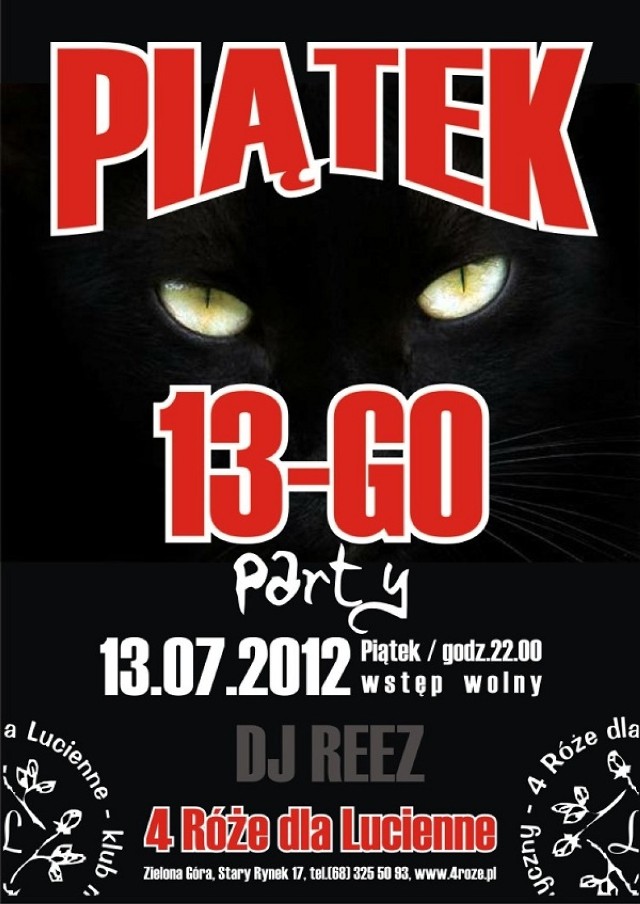 Piątek 13-go Party !!!