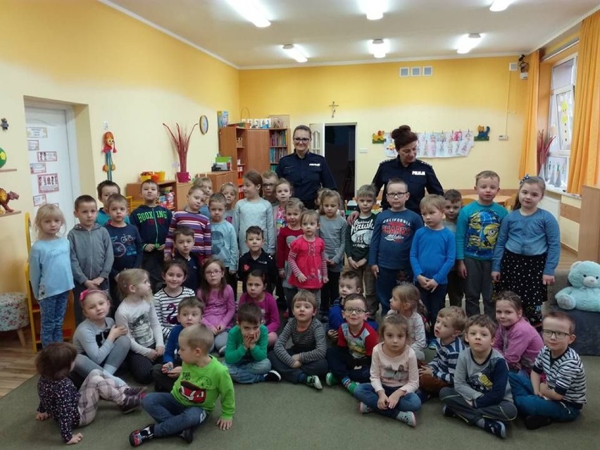 Kwidzyn: Policjanci spotkali się z przedszkolakami z Radości [ZDJĘCIA]
