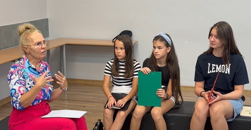 Dzieci i rodzice wzięli udział w warsztatach poświęconych emocjom w II LO w Wieluniu
