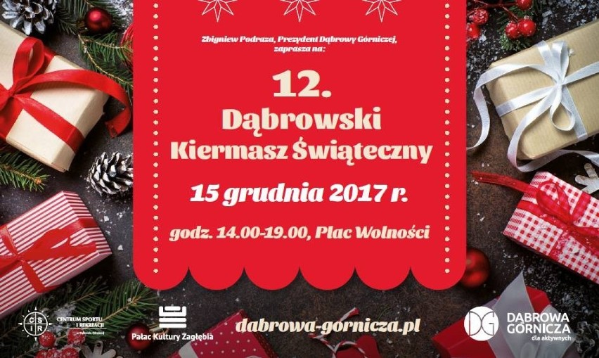 Dąbrowski Kiermasz Świąteczny 15 grudnia [PROGRAM]