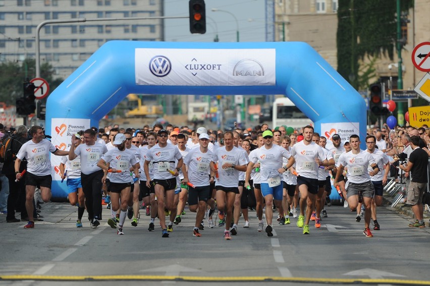 Poznań Business Run 2014: Biegacze opanowali Poznań