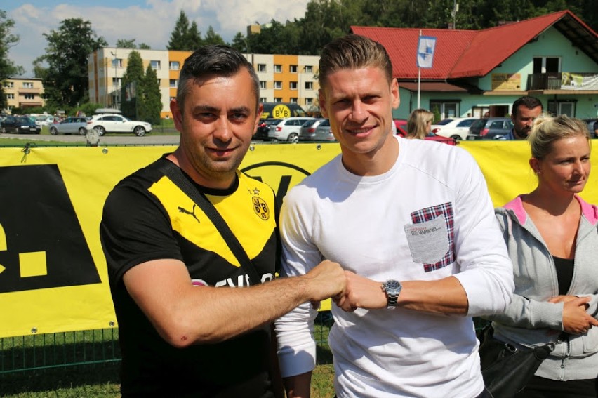 Łukasz Piszczek odwiedził obóz BVB w Goczałkowicach