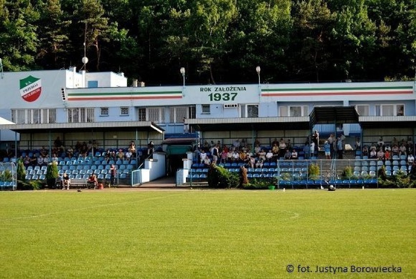Stadion Przeboju Wolbrom. Fot: Justyna Borowiecka