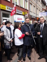 Pruszcz Gdański: Andrzej Duda, kandydat na prezydenta RP spotkał się z mieszkańcami [ZDJĘCIA]