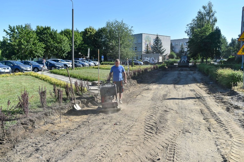 Przebudowa ulicy Morawskiego w Lesznie