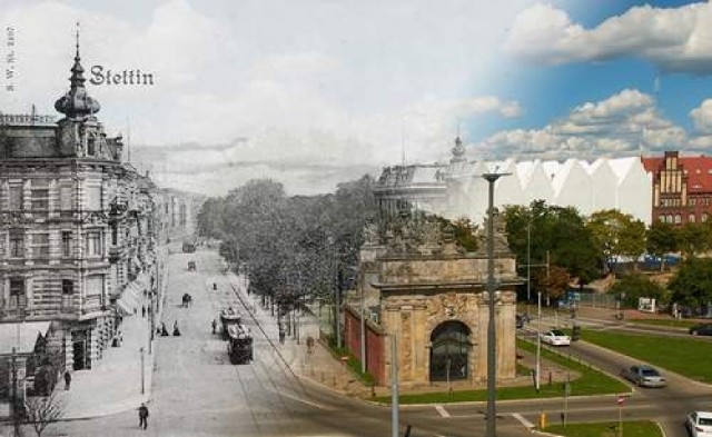 Dziś możemy zobaczyć jak zmienił się plac Hołdu Pruskiego, przed ...