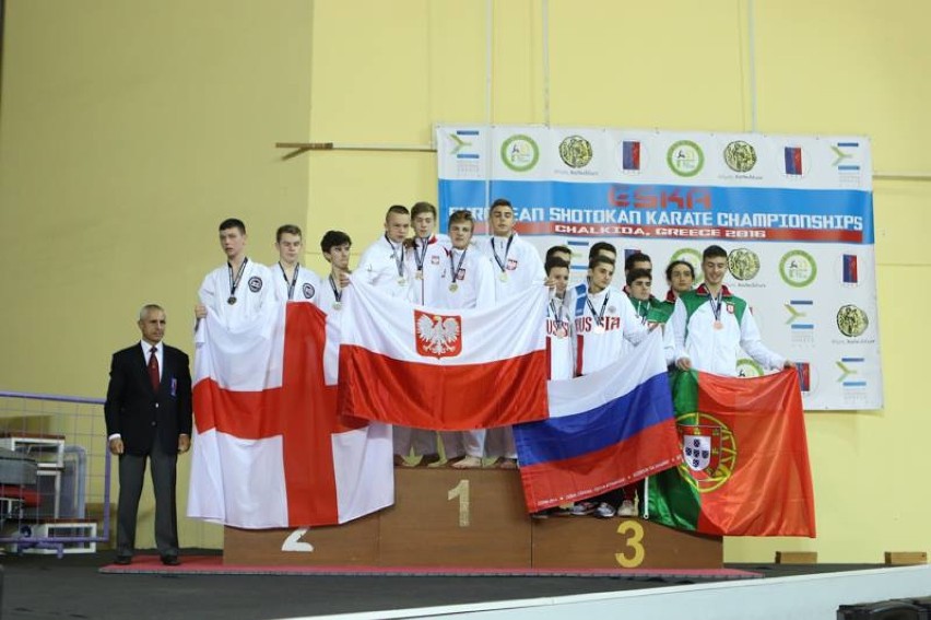 Dwa złote medale na Mistrzostwach Europy w karate!