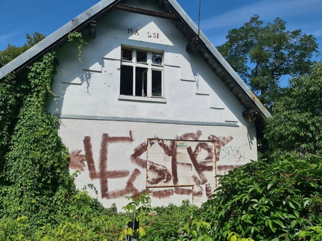 Tak kilka dni temu wyglądał zbudowany w 1908 roku dom Augusta Lietkego.