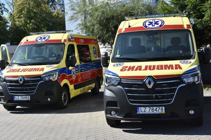 Ambulanse dla pogotowia w Zamościu i Biłgoraju