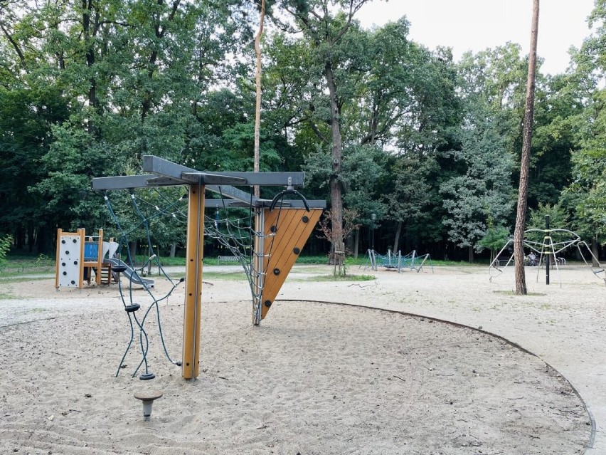 Rozbudowa placu zabaw w kościańskim parku. Miejsce zyska urządzenia rekreacyjne dla dzieci z niepełnosprawnościami