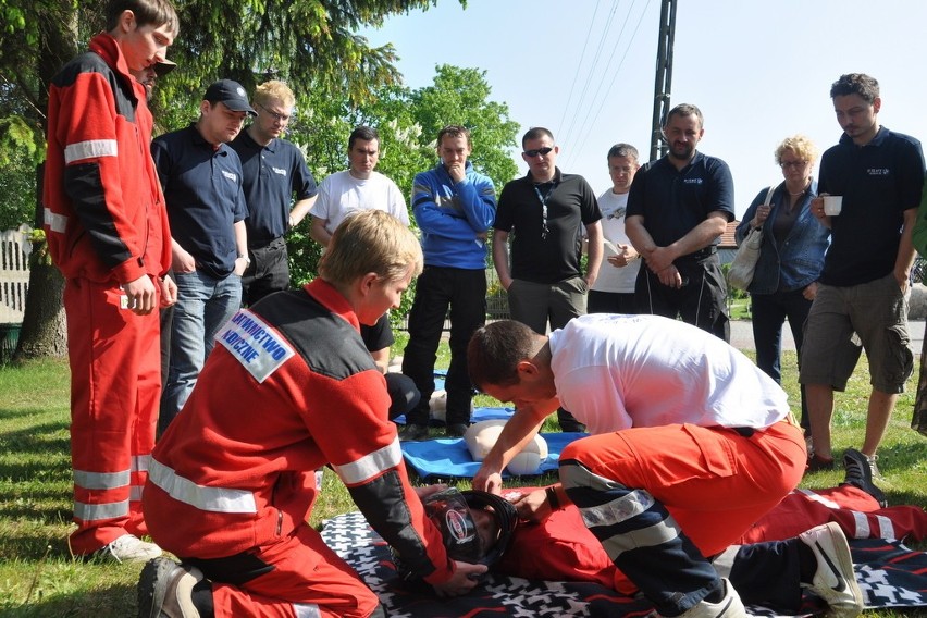 Motocykliści uczyli się udzielania pierwszej pomocy