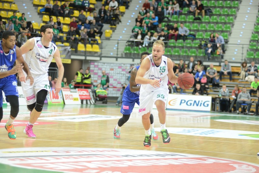 Koszykarze Stelmetu BC Zielona Góra pokonali Kinga Wilki Morskie Szczecin 98:92