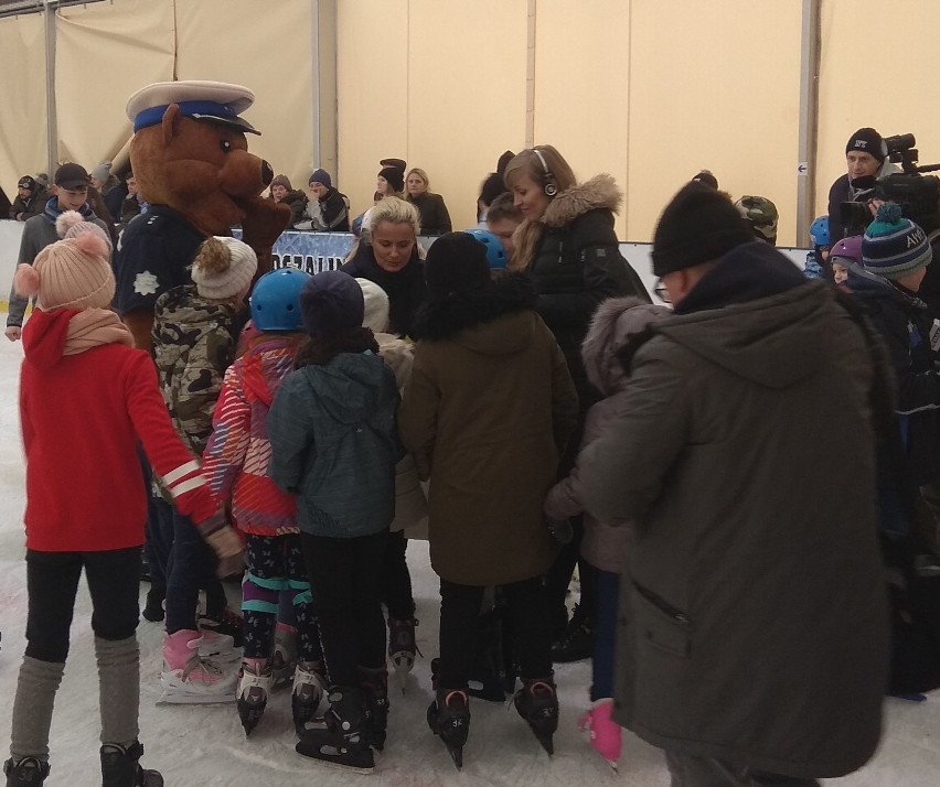 Bezpieczeństwo na lodzie. Policjanci spotkali się z dziećmi [ZDJĘCIA]