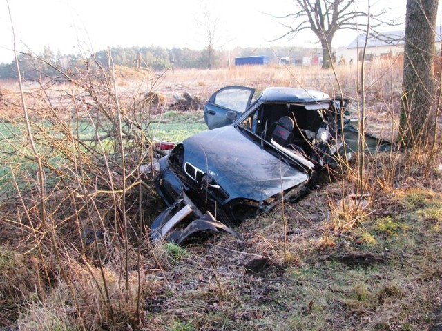 Wypadek pod Czajkowem. Nie żyje 18-latka