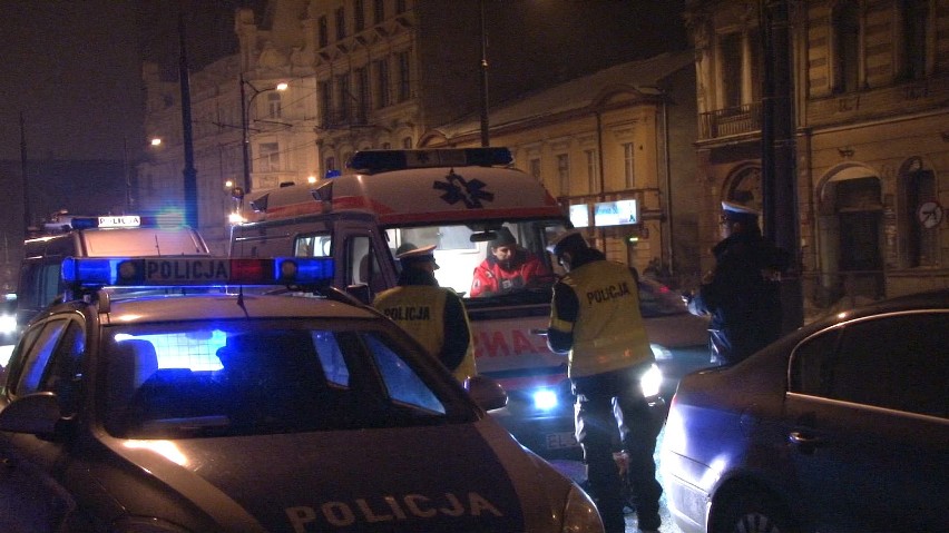 Policjant został potrącony na Zachodniej