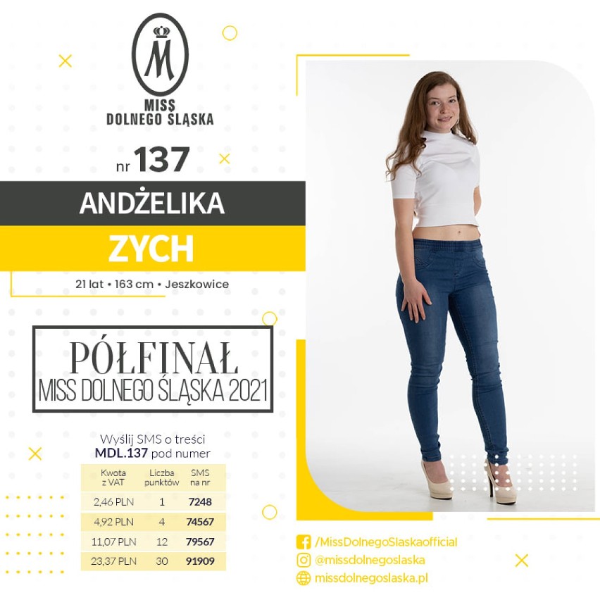 Oto piękne Dolnoślązaczki, które ubiegają się o tytuł Miss Dolnego Śląska 2021. Zobacz zdjęcia półfinalistek i oddaj głos (17.3)