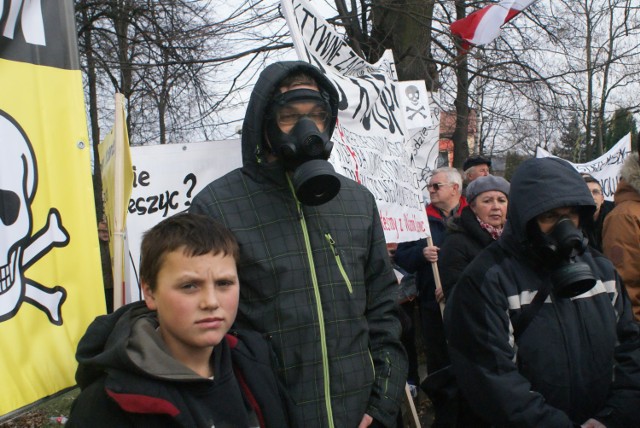 W Strzemieszycach pikietowano już przeciwko kompostowni i odpadom toksycznym z Salwadoru