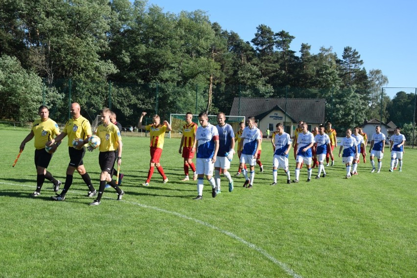 Mecz piłkarski 3. kolejki w Lubuskiej IV Lidze: TS...
