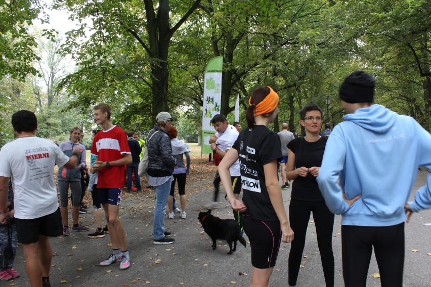 Parkrun Łódź. Bieg w parku Poniatowskiego - 24 września 2016